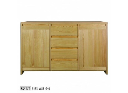Dressoir Massief Dressoir Meubels Ladenkast Echt Hout TV-meubel Nieuw Sideboard Kast
