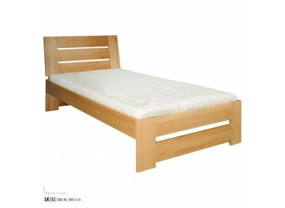 Houten bed Echt houten bed Bedden Hotel 100x200 Stijl Massief meubilair Slaapkamer