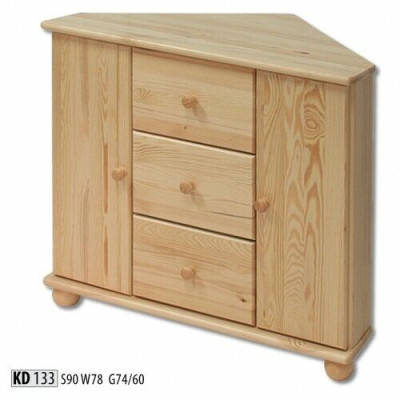 Kast hoekkast Hoek Hoek commodes Commodekast Massief hout Hout Handgemaakt