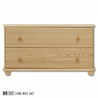 Kast Ontwerp Tv-meubel Dressoir Kast Echt Hout Lades Sideboard