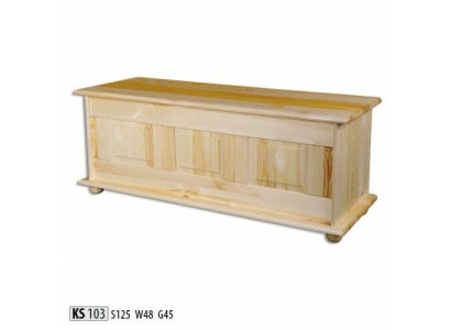 Vollhouten opbergdoos Houten kist Deksel Grenen Handgemaakt Kist Dozen 125x45