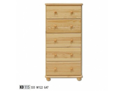 Commode Hoge Kast Kasten Echt Hout Commode Massief Houten Meubelen Massief Hout Nieuw