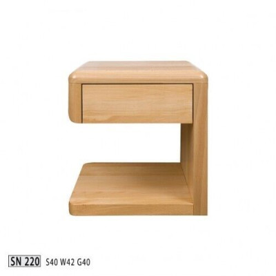 Massief nachtkastje nachtkast ladekast met de hand gemaakt houten meubels nachtkastje 