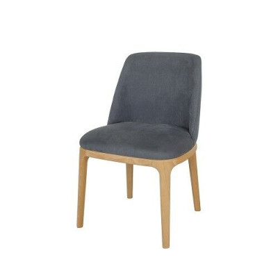 Ontwerpstoel met gestoffeerde leunstoel, massief houten loungestoelen van textielhout, nieuwe fauteuil.