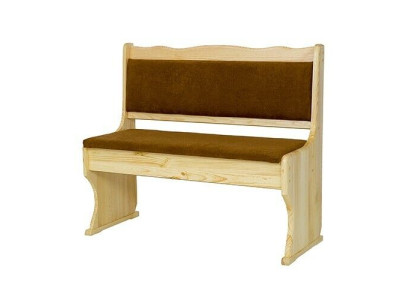 Houten bank Zitbank 100 cm grenen massief houten meubelen Keukenbank Echt hout