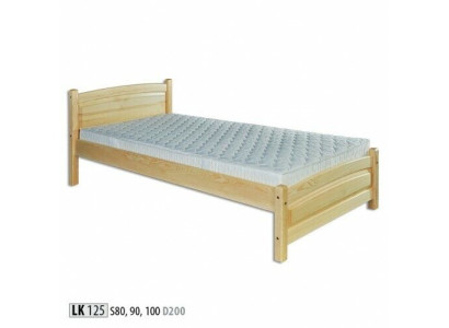 Massief houten bed van grenenhout bedframe 100x200 massief hout logeerbed handgemaakt nieuw