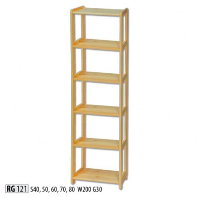 Opslagrek Plank Boekenrek Wandplank Handgemaakt massief houten meubel