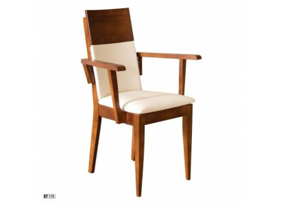 Stoelen Stoel Fauteuil Bekleding Massief Hout Textiel Hout Fauteuil Leder Nieuw Lounge