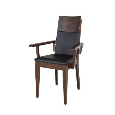 Stoelen Stoel Fauteuil Bekleding Massief Hout Textiel Hout Fauteuil Leder Nieuw Lounge