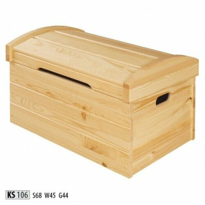 Deko Box massief houten meubelen houten meubelen handgemaakt doos kist echt hout 68x44cm