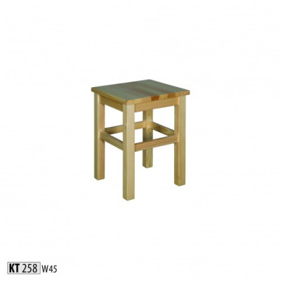 Massief houten krukje Zitkruk Echt hout Houten kruk Stoel Zitje Nieuw Bankje Nieuw