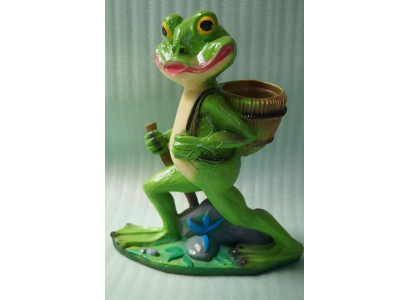 Ontwerp Kikker Figuur Tuin Standbeeld Sculptuur Figuren Sculpturen Decoratie Nieuw