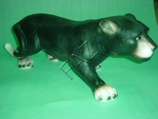 Ontwerp Puma Hoofd Figuur Standbeeld Sculptuur Figuren Sculpturen Tuindecoratie Abstract