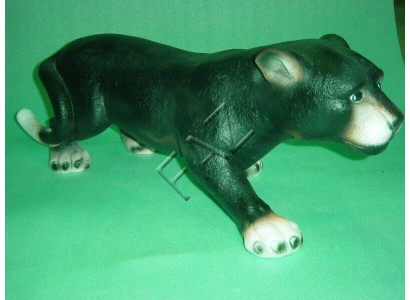 Ontwerp Puma Hoofd Figuur Standbeeld Sculptuur Figuren Sculpturen Tuindecoratie Abstract