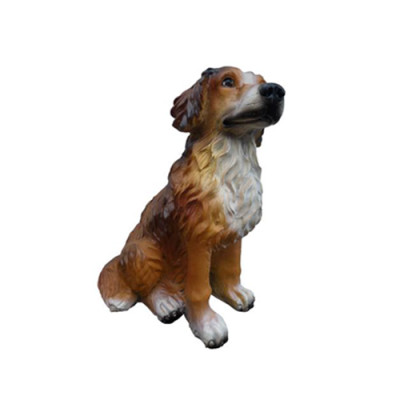 Deko figuur standbeeld sculptuur 35 cm Figuren beelden sculpturen A115 tuin hond