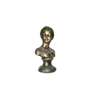 Kinder buste Goud Antieke Stijl Deco Figuur Standbeeld Sculptuur 29cm Figuren Standbeelden R11