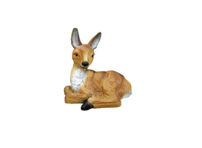 Hertenfiguur standbeeld tuindecoratie sculptuur decoratie sculpturen