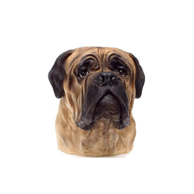 Dekoratie Figuur Standbeeld Sculptuur 35 cm Beelden Standbeelden Sculpturen Stierenhond Buste A182