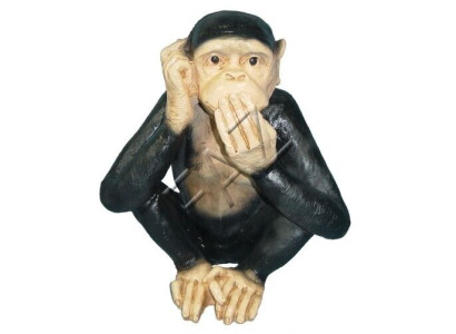 Ontwerp Aap Figuur Standbeeld Sculptuur Figuren Sculpturen Tuindecoratie Deco