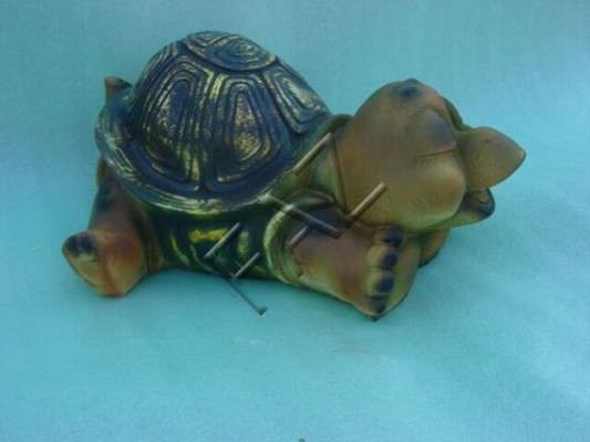 Ontwerp schildpad figuur standbeeld sculptuur figuren sculpturen tuindecoratie beelden