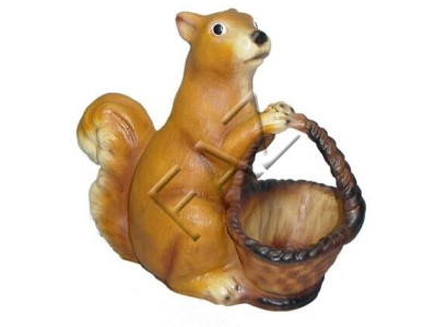 Eekhoorn figuur tuin standbeeld sculptuur figuren beeldjes decoratie decor nieuw