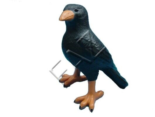 Ontwerp Raaf Figuur Standbeeld Sculptuur Figuren Sculpturen Decoratie Deco C332 Nieuw