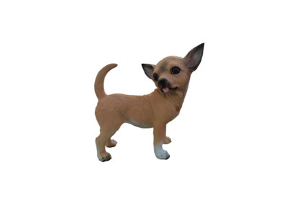 Hond figuur standbeeld tuin sculptuur decoratie sculpturen decoratie
