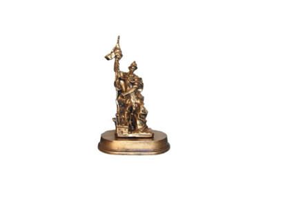 Romeins figuur standbeeld in oude antieke stijl, figuren, standbeelden, decoratie, decor 22cm nieuw