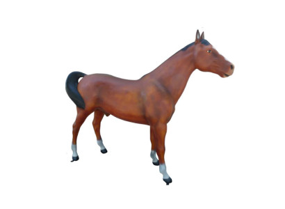 Russisch hengst paard decoratie figuur beeld standbeelden 223cm standbeeld sculptuur