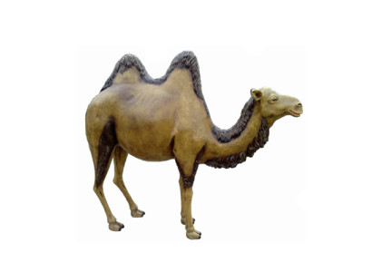 Kameel levensgrote decoratieve beeldhouwwerk tuindecoratie standbeelden sculptuur 210cm