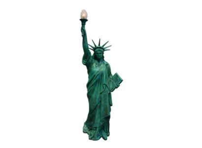 Vrijheidsstandbeeld Figuur Sculptuur Vrijheid Staande lamp Lamp Verlichting Licht