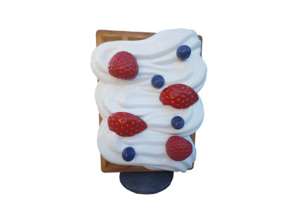 Figuur Wafel Display Horeca Sculptuur Standbeelden Decoratie 120cm