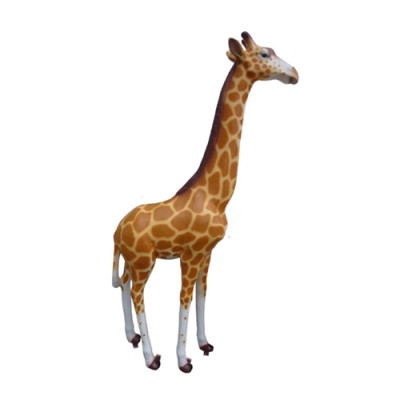 Tuindecoratie Dierentuin Giraffe Standbeeld Decoratie Beelden Sculptuur Figuren 195cm