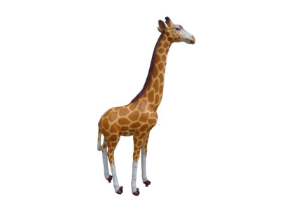 Tuindecoratie Dierentuin Giraffe Standbeeld Decoratie Beelden Sculptuur Figuren 195cm