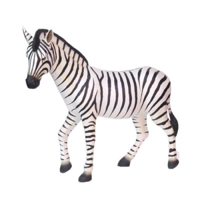 Zebra levensgrote figuur decoratie standbeeld sculptuur tuindecoratie figuren 180cm.   Zebra levensgroot figuur decoratie standbeeld sculptuur tuindecoratie figuren 180cm.