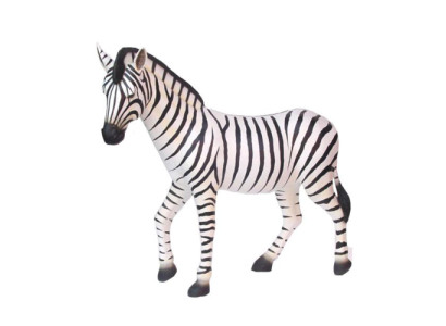 Zebra levensgrote figuur decoratie standbeeld sculptuur tuindecoratie figuren 180cm.   Zebra levensgroot figuur decoratie standbeeld sculptuur tuindecoratie figuren 180cm.