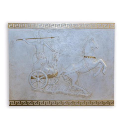 Alexander Grote decoratieve figuur standbeeld sculptuur 184x143cm figuren Nieuw reliëf R113a