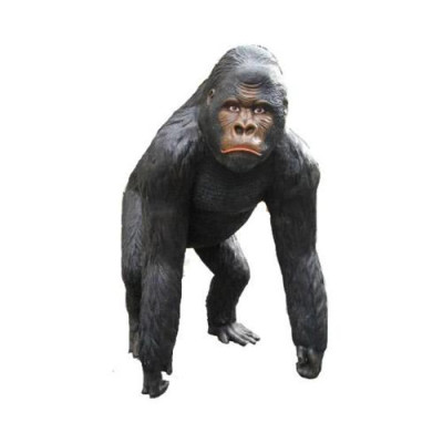 Gorilla Decoratieve Standbeeld Tuinstatuen 130cm levensgrote Plastic Figuurbeelden