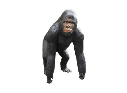 Gorilla Decoratieve Standbeeld Tuinstatuen 130cm levensgrote Plastic Figuurbeelden