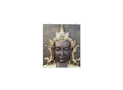 Decor 3D schilderij beeld sculptuur 184x143cm standbeelden sculpturen Nieuw Boeddha Nieuw R113b
