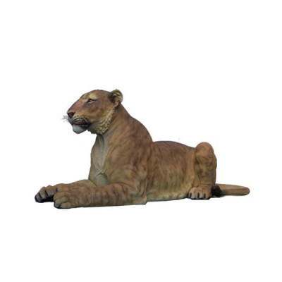 Decoratie Tuin Figuren Dieren Standbeeld Sculptuur Leeuwin Decoratie Beelden Figuur 70x170cm