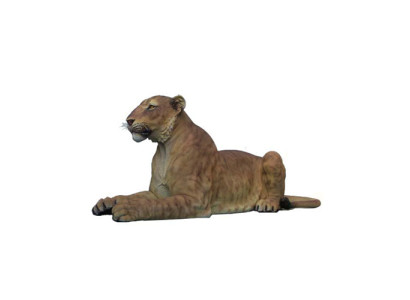 Decoratie Tuin Figuren Dieren Standbeeld Sculptuur Leeuwin Decoratie Beelden Figuur 70x170cm