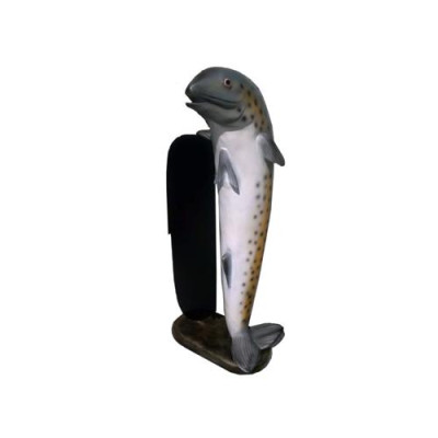 Beeld van vis Restaurantfiguur Standbeelden Sculpturen Display-bord Nieuw 137cm