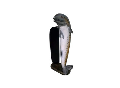 Beeld van vis Restaurantfiguur Standbeelden Sculpturen Display-bord Nieuw 137cm