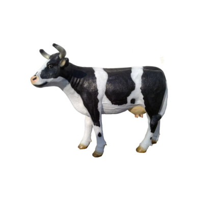 Koe Kalf Levensgrote Figuur Decoratie Standbeelden Sculptuur Tuindecoratie Figuren 130cm