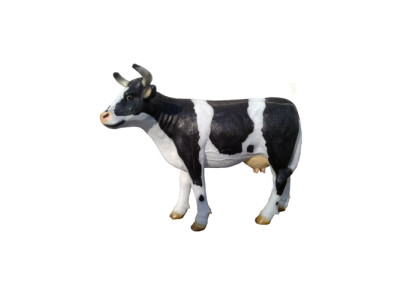 Koe Kalf Levensgrote Figuur Decoratie Standbeelden Sculptuur Tuindecoratie Figuren 130cm