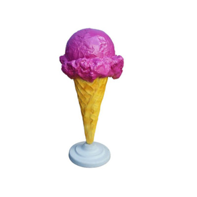 IJshoornfiguur standbeeld Display ijssalon Restaurant Horeca beelden 110 cm