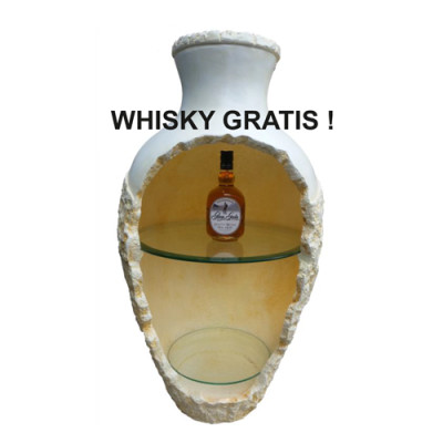 Sculptuur vitrine decoratief beeld standbeeld sculptuur 93 cm figuren beelden sculpturen R116.