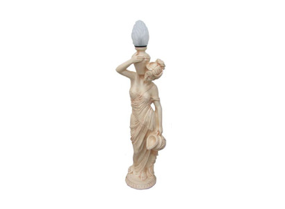 Vloerlamp Lamp Figuur Standbeeld Sculptuur 130 cm Figuren Standbeelden Sculpturen R64