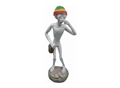 buitenaards Spacewiet Grappig Decoratie Figuur Standbeeld Sculptuur 132 cm Figuren Standbeelden Sculpturen